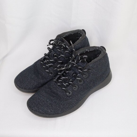 Allbirds Charcoal Wool Runners Sz 9 - Picture 2 of 9